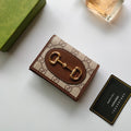 CARD HOLDER WALLET SUPREME BROWN