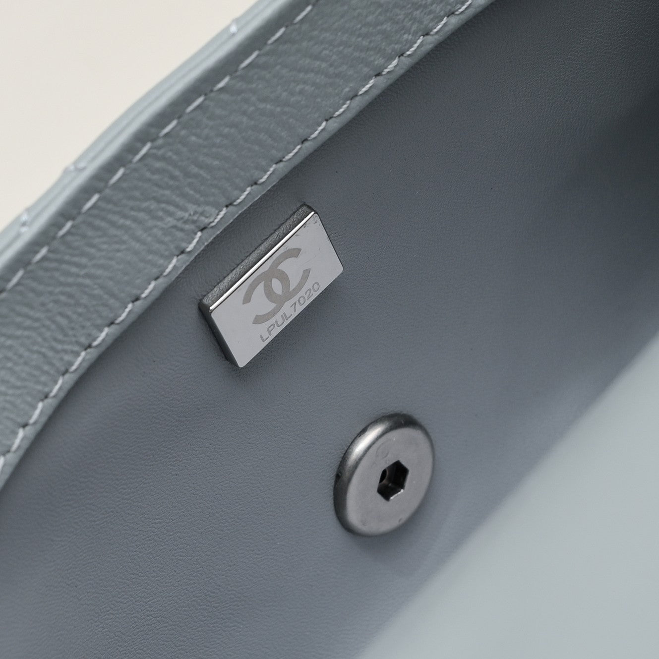 SMALL FLAP BAG 17CM 1786 GREY SILVER