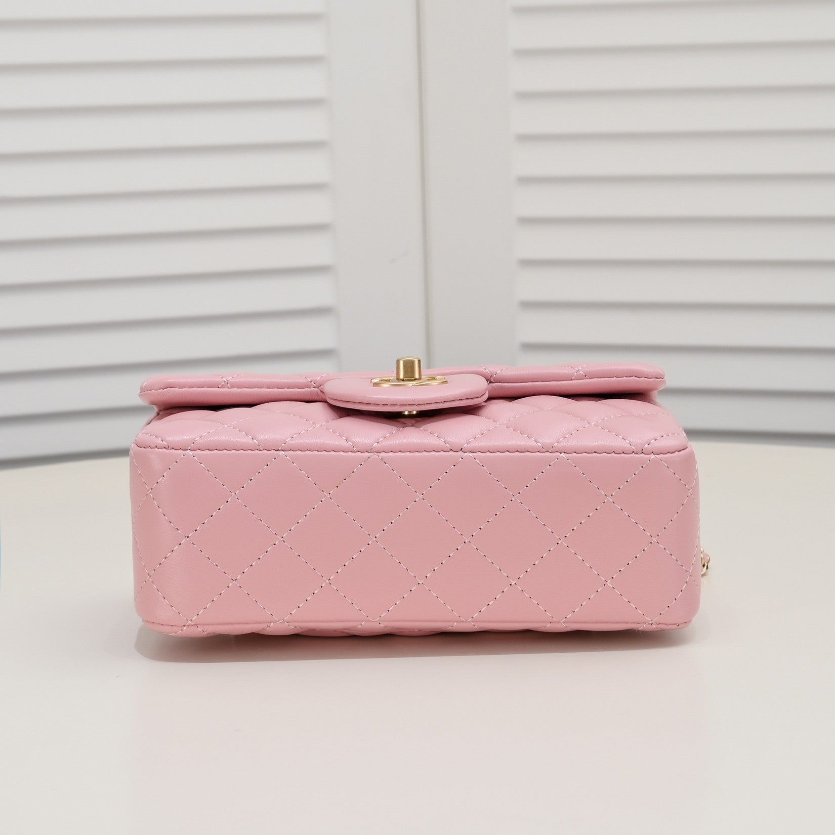 FLAP BAG 20CM 1787 PINK GOLD