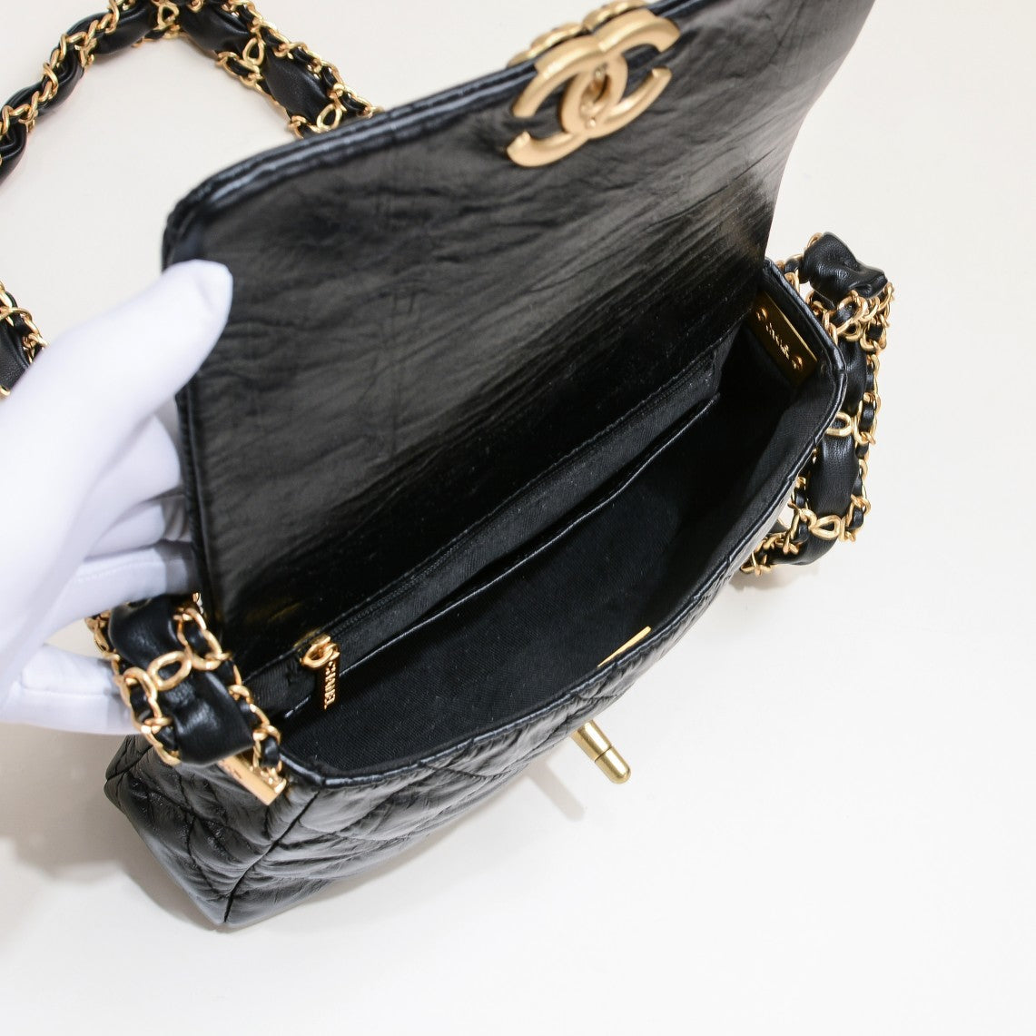 COWHIDE WIDE SHOULDER SINGLE SHOULDER BAG 9112