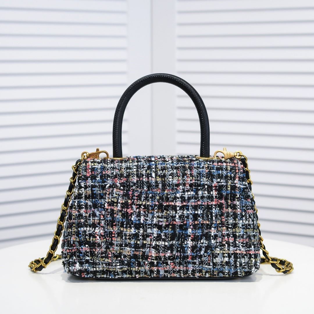TWEED FABRIC 26CM 92991 COLORFUL