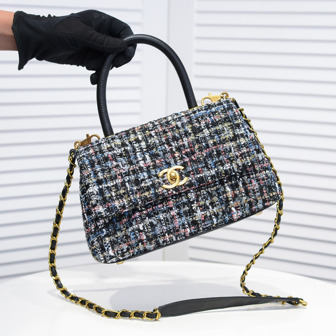TWEED FABRIC 26CM 92991 COLORFUL
