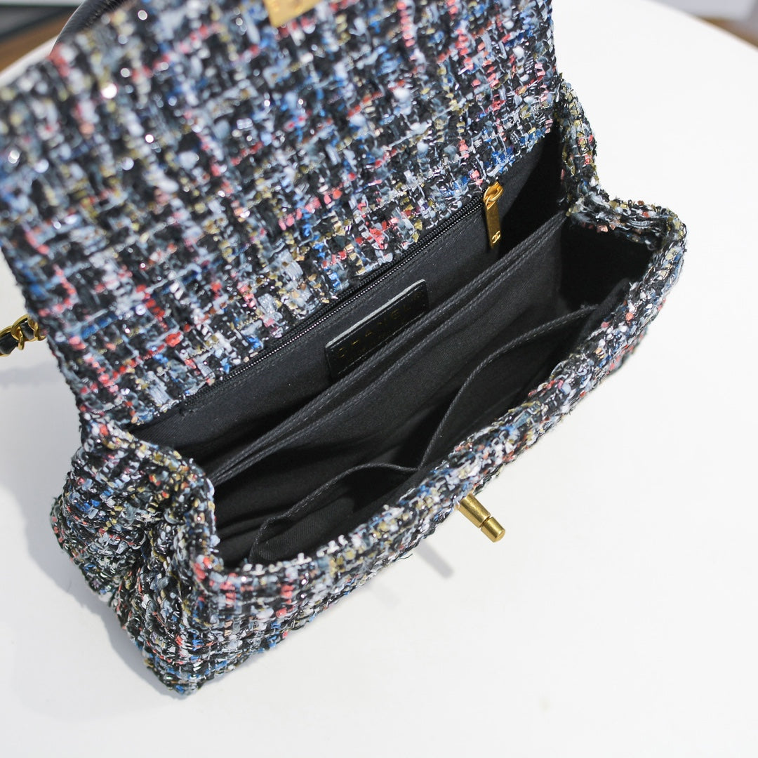TWEED FABRIC 26CM 92991 COLORFUL