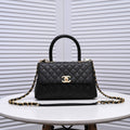 QUILTED CAVIAR 26CM 92991 BLACK