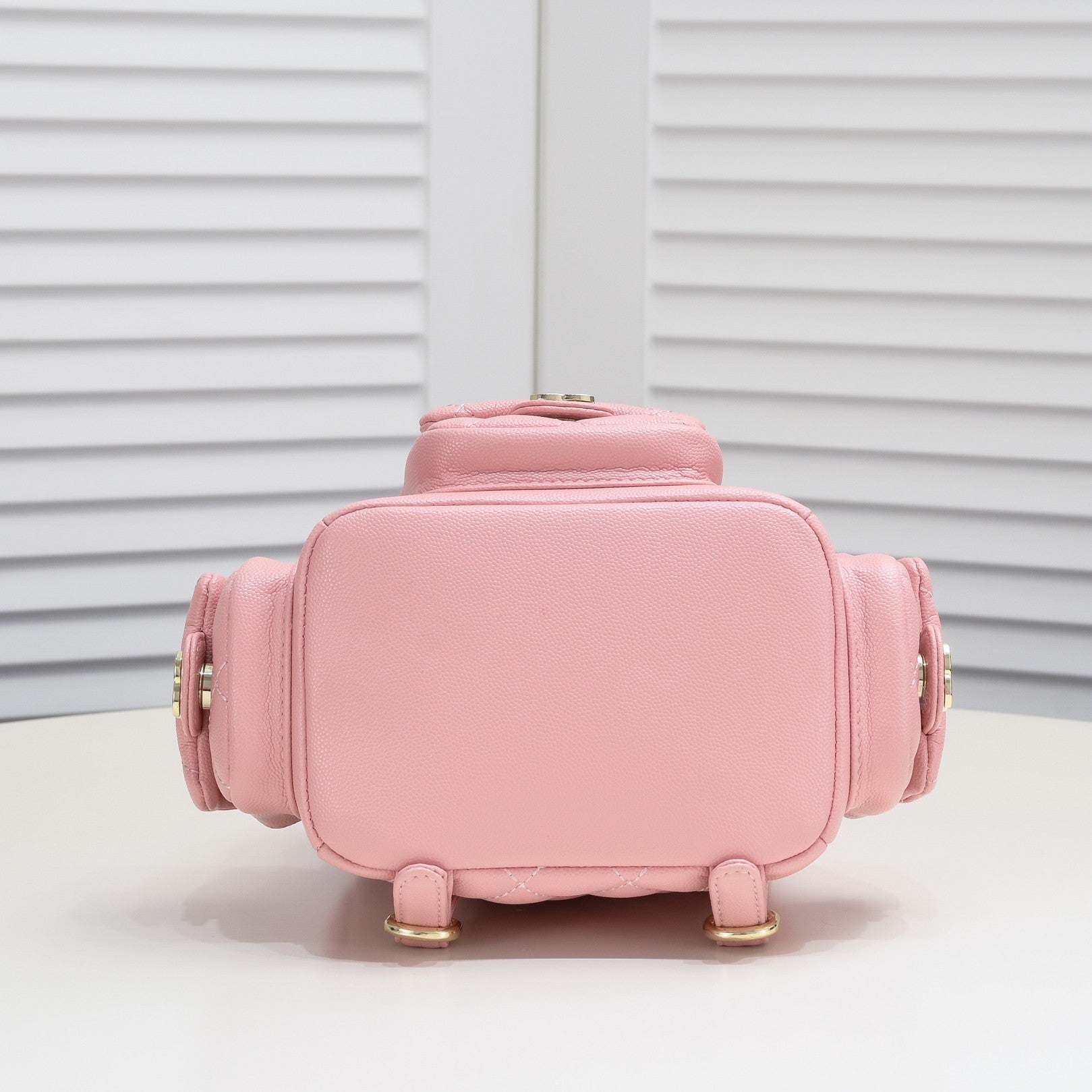 DOUBLE-SHOULDER MINI BACKPACK 9111 PINK