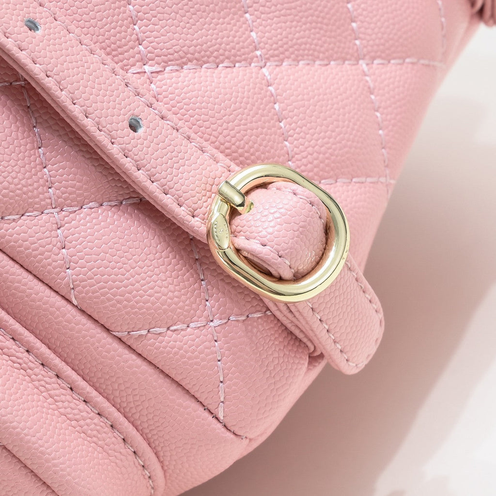 DOUBLE-SHOULDER MINI BACKPACK 9111 PINK