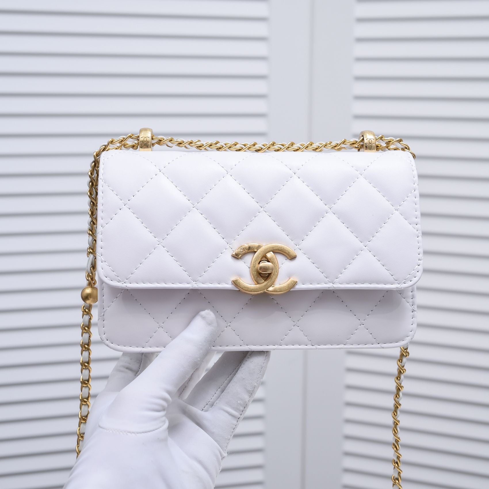 MINI 19CM BAG 2648 WHITE