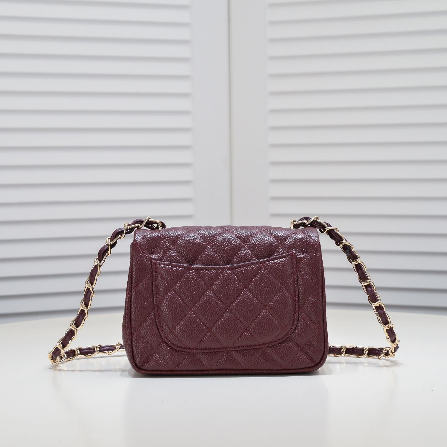 MINI CAVIAR 17CM 1115 PLUM RED