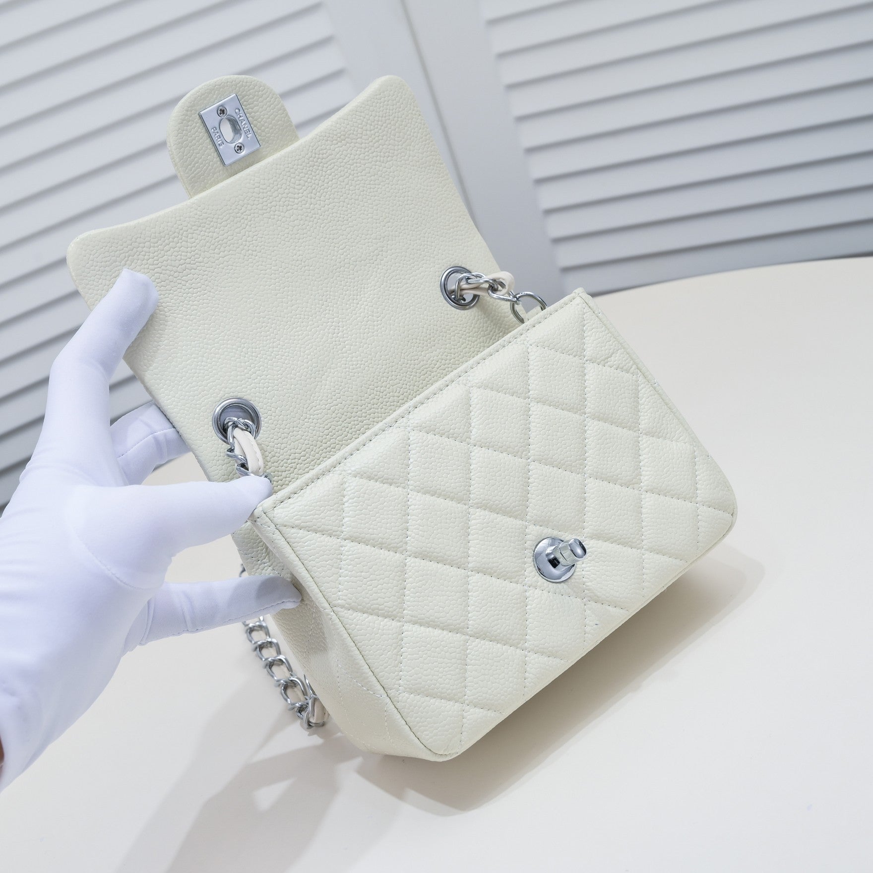 MINI CAVIAR 17CM 1115 CREAM WHITE