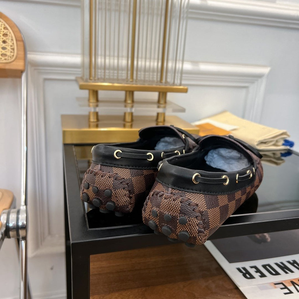 LV GLORIA FLAT LOAFER CLASSIC MONOGRAM CARO