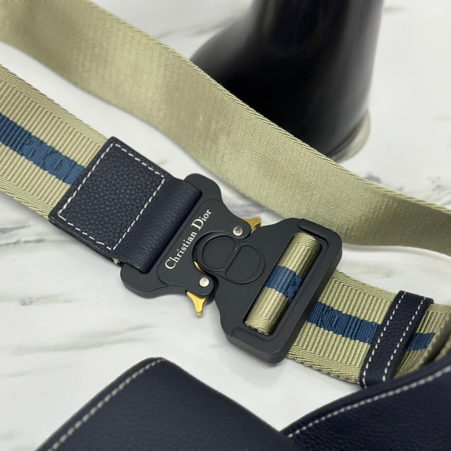 SADDLE 28 BAG IN BLACK LAMBSKIN