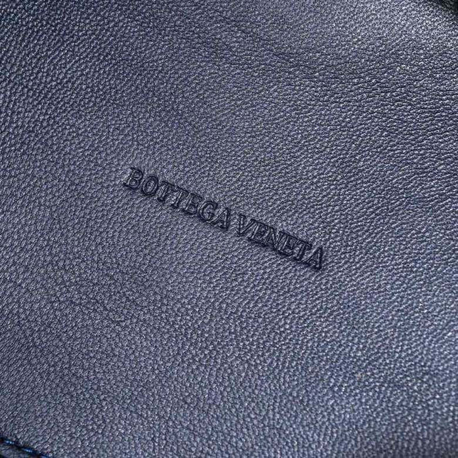 Mini Cabat 20cm Blue Lambskin Ghw