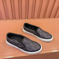 CD B101 DIAMOND LOAFER ASH AND PURPLE CANVAS