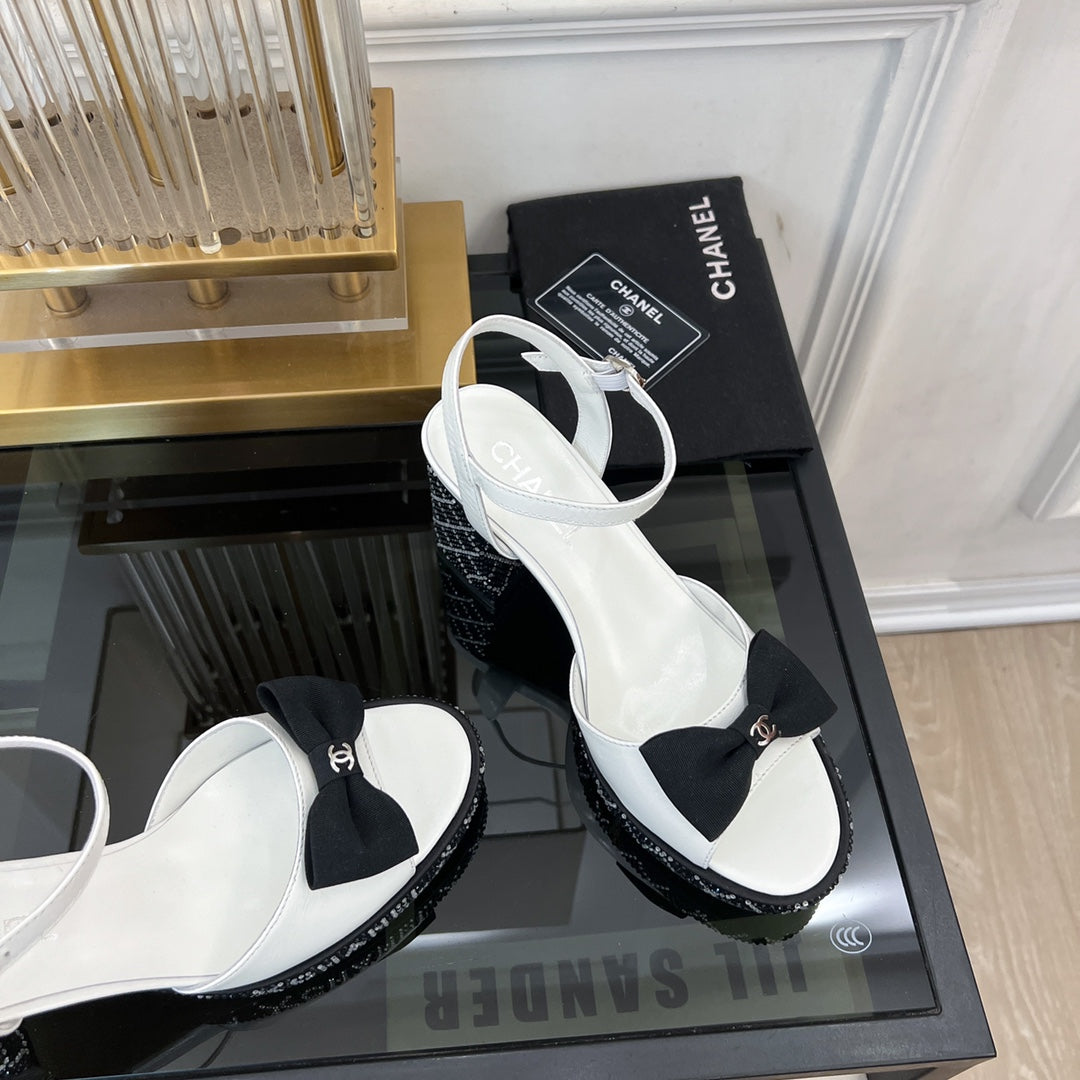 high slingbacks white lambskin