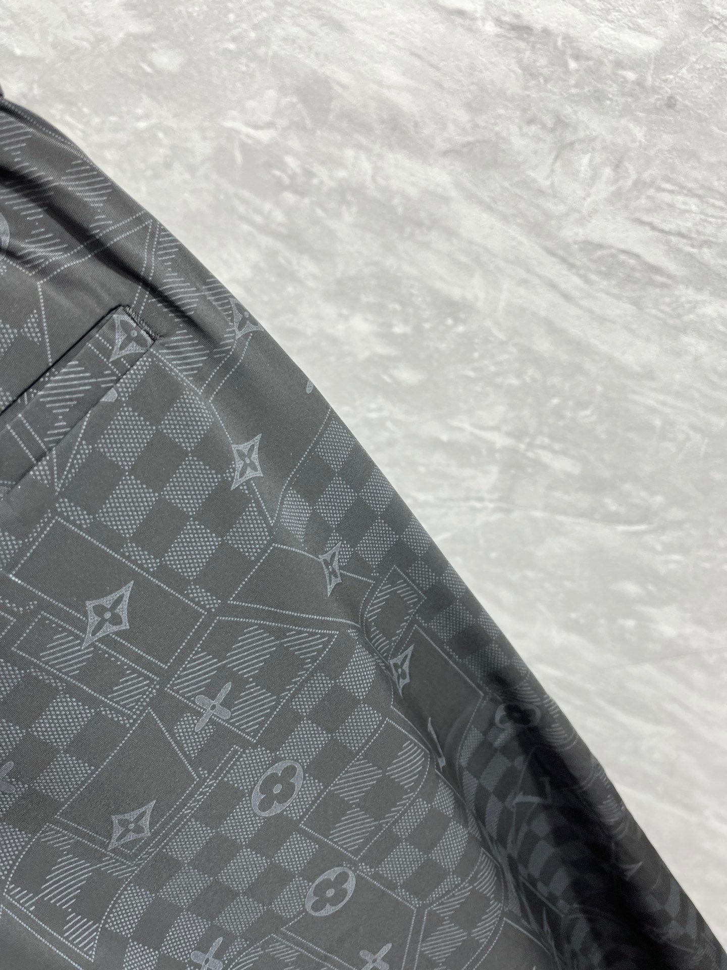LV BLACK MONOGRAM TROUSERS 239491