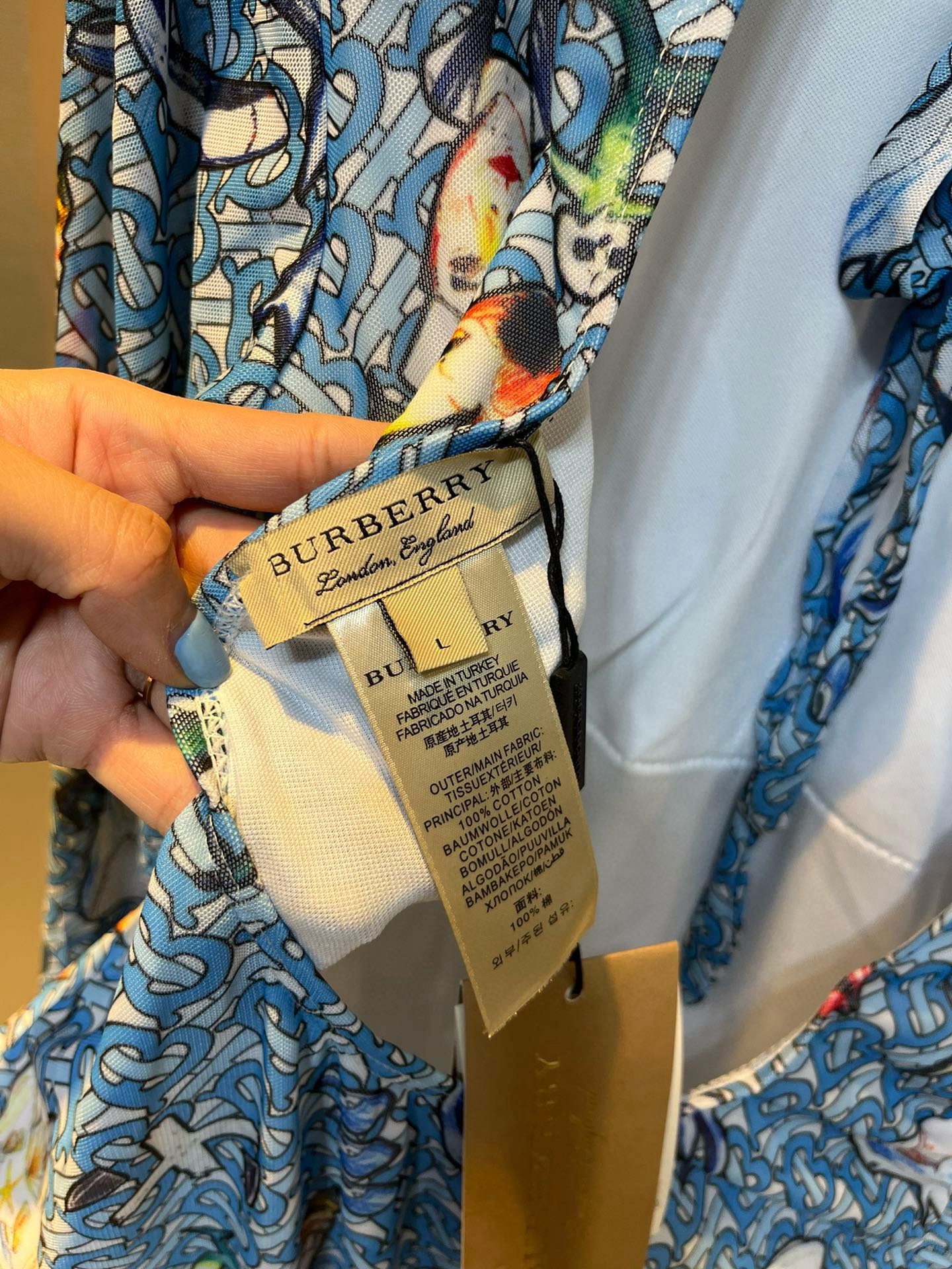 BURBERRY BIKINI 25S BODYSUIT IN 742619