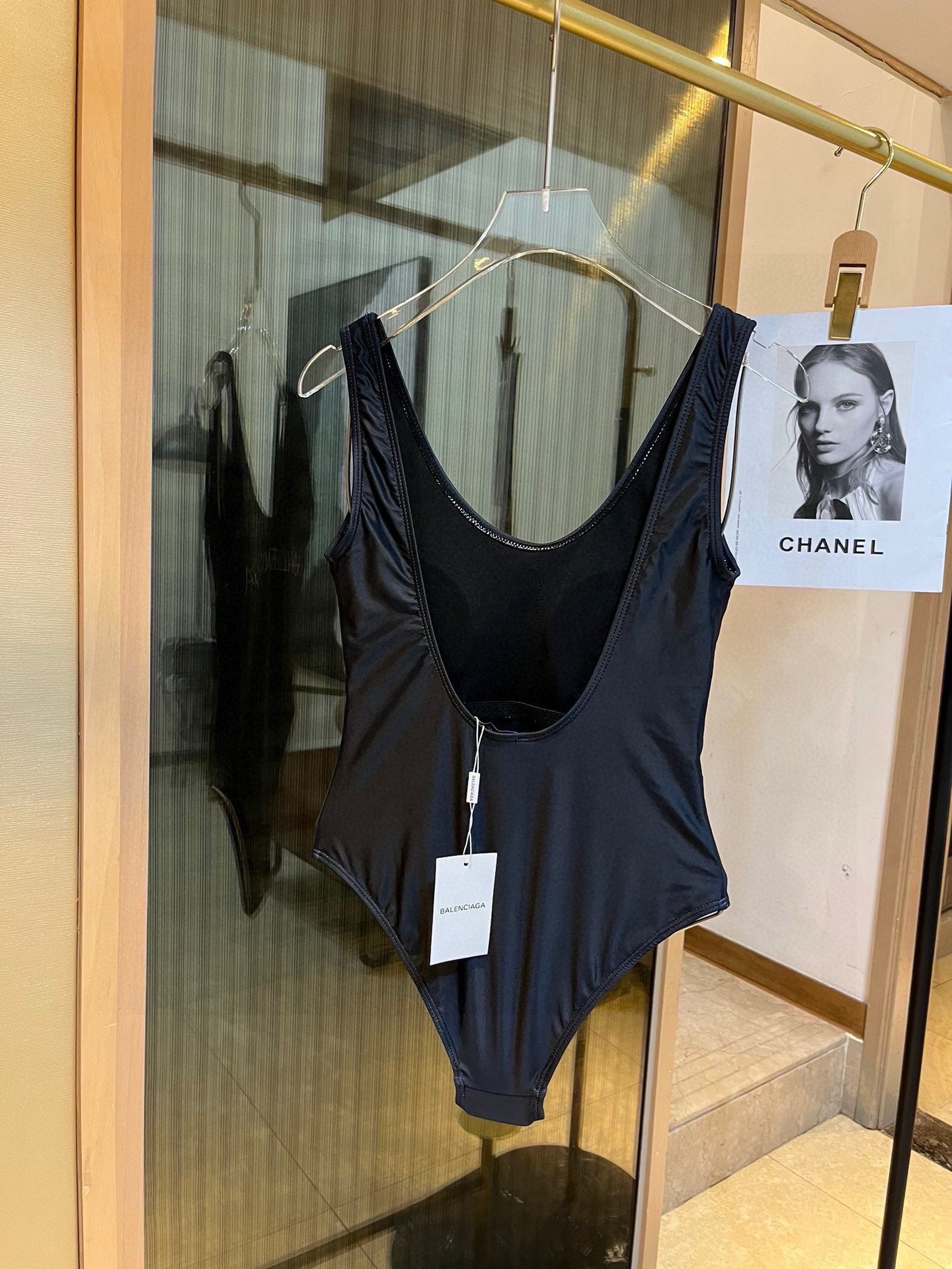 BALENCIAGA BIKINI 25S BODYSUIT IN 744023