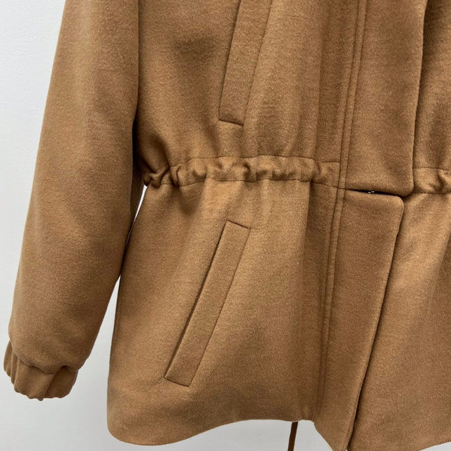 LP 26S FUR-COLLAR KNIT JACKET 474