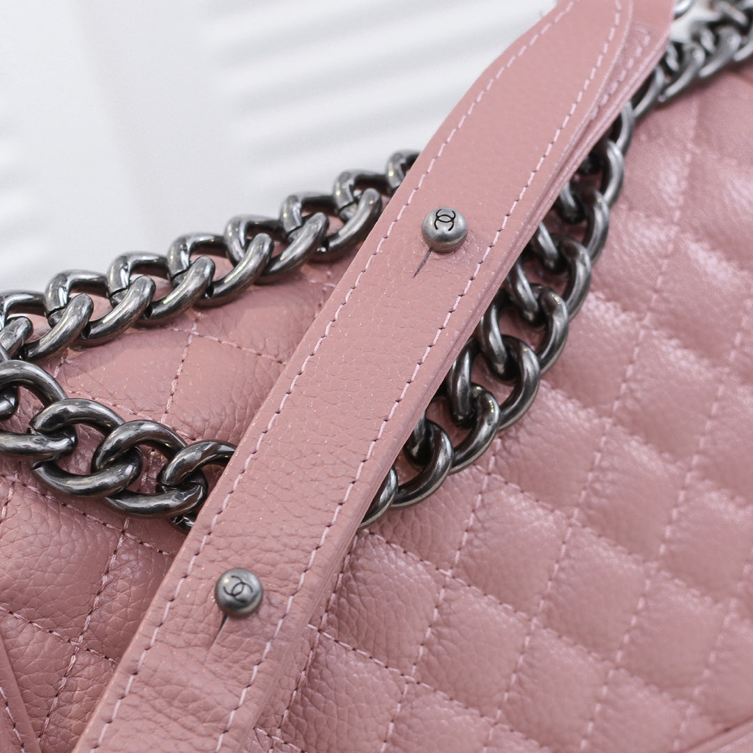 CAVIAR BOY BAG MEDIUM 67086 PINK