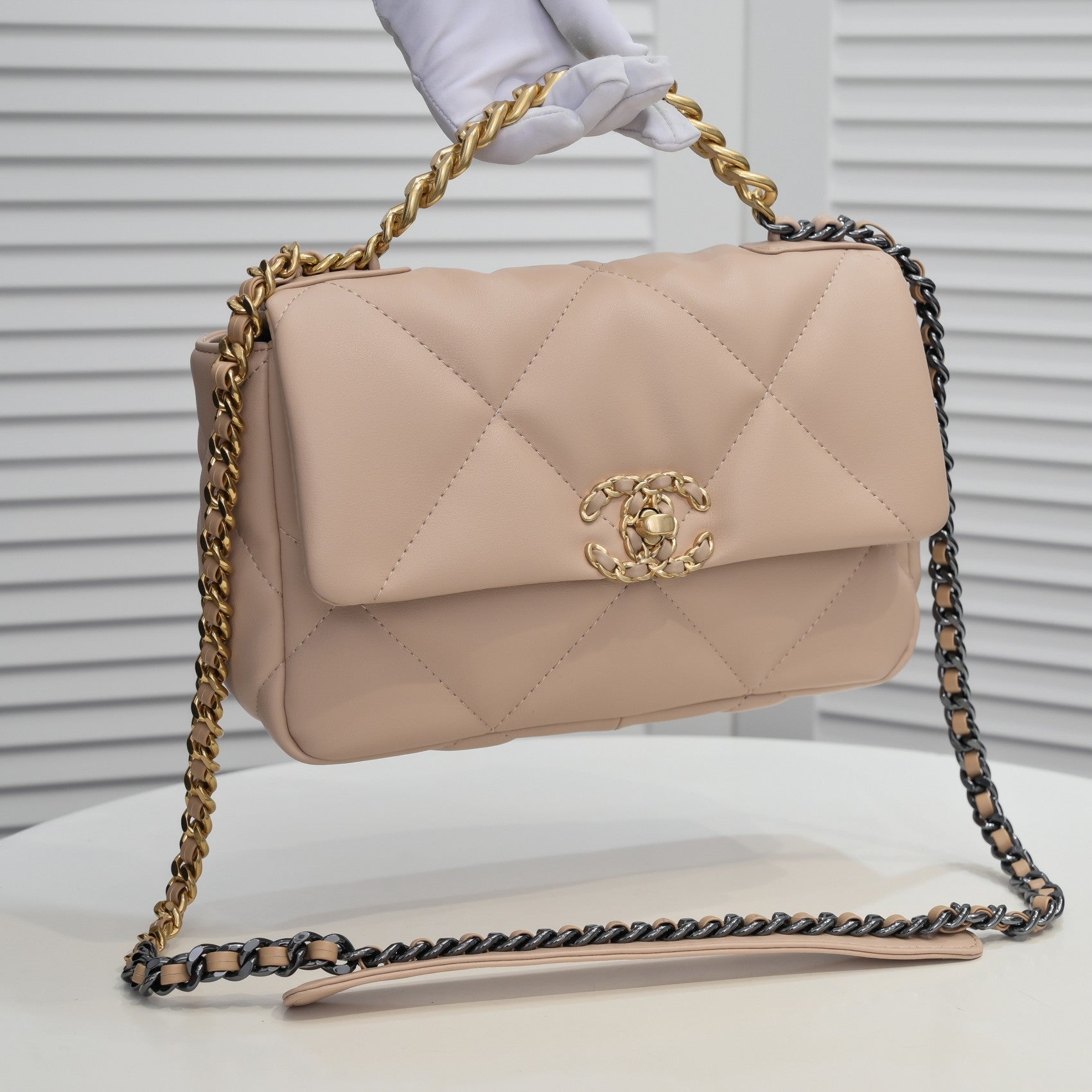 19 FLAP BAG 26CM 9010 LIGHT PINK