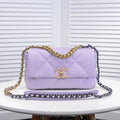 19 FLAP BAG 26CM 9010 PURPLE