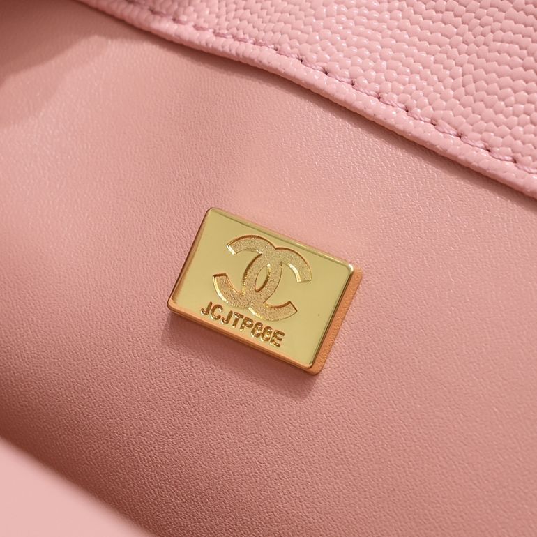 SMALL FLAP BAG CAVIAR 24CM 3892 PINK
