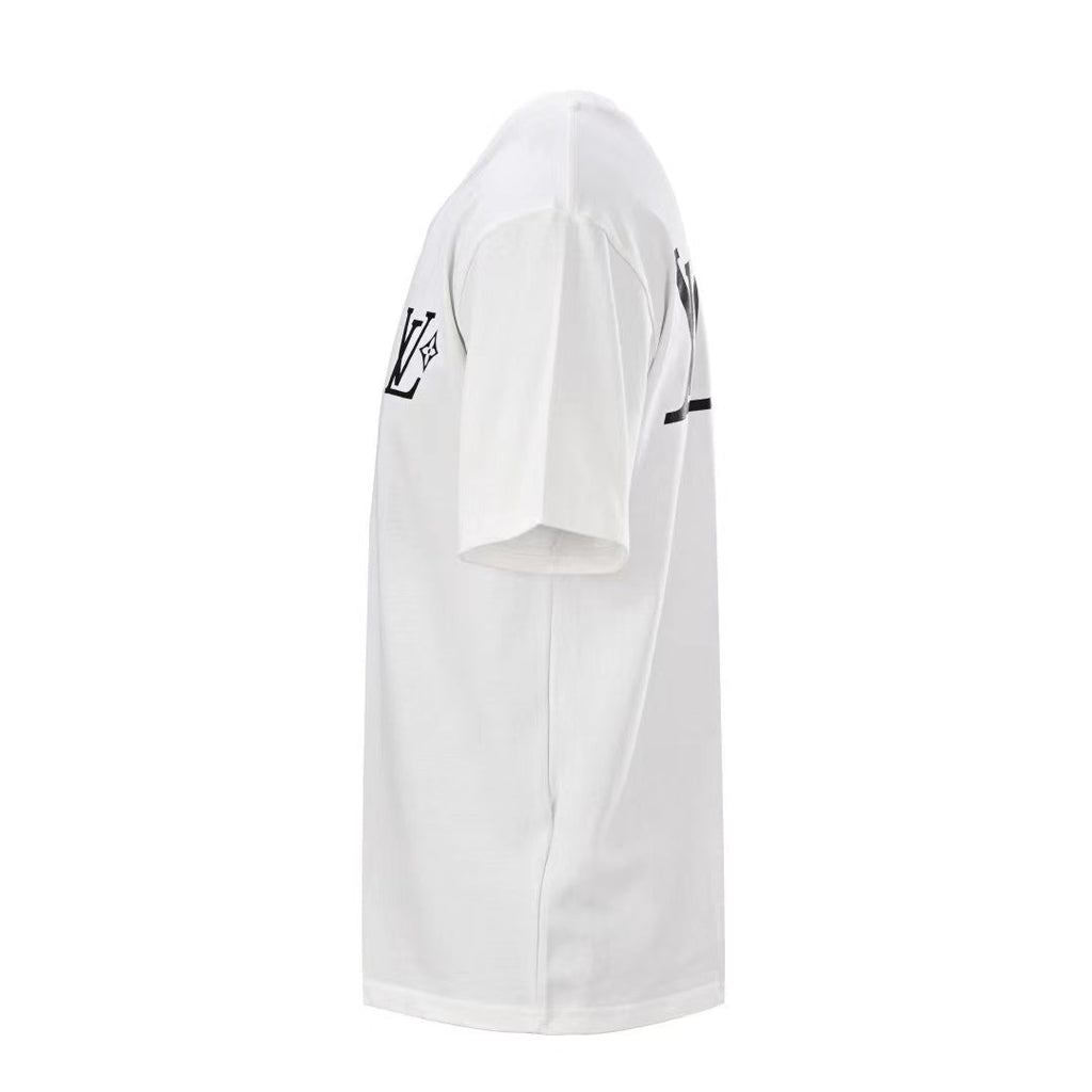 LV Lovers T-Shirt White Cotton
