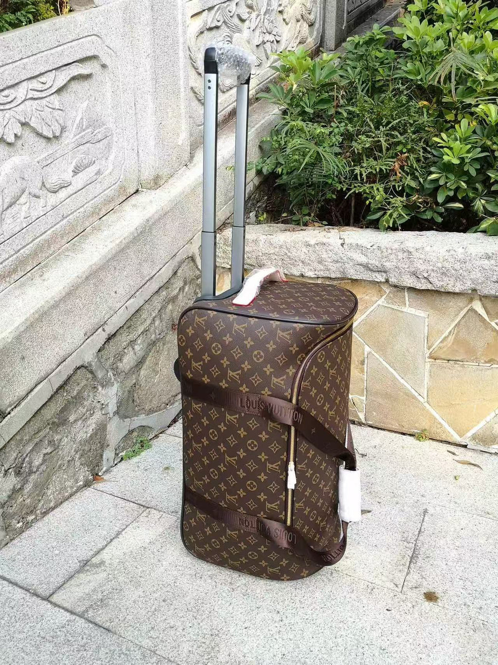LV 55 SUITCASE IN BROWN MONOGRAM CANVAS
