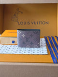 LV 26S MULTINPLE WALLET IN MONOGRAM ECLIPSE CANVAS