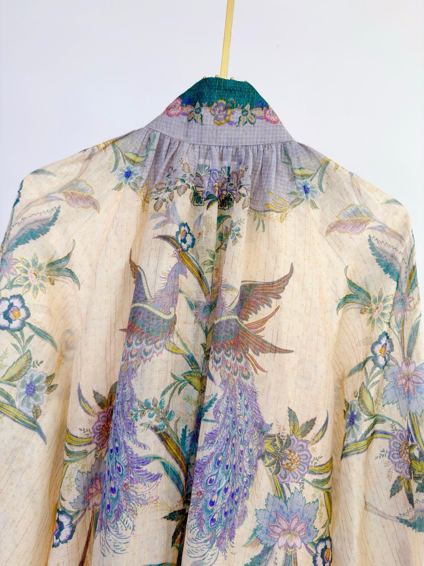 ZIMMERMANN 26 INDRA PRINTED SHIRT AND SHORTS SET STYLE 9626