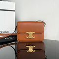 TRIOMPHE TEEN 18 CINNAMON BROWN COWHIDE
