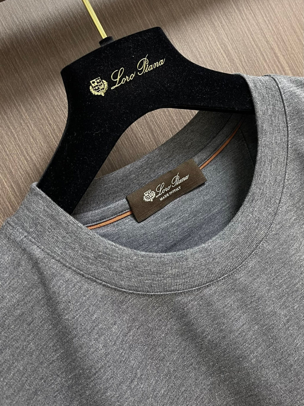 LORO PIANA 26S SHORT SLEEVE CREW NECK T-SHIRT 838