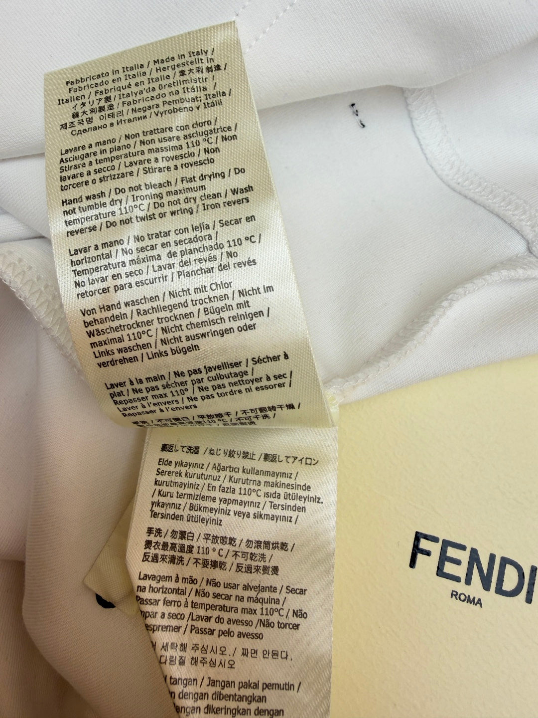 FENDI 26S SHORT SLEEVE T-SHIRT 208
