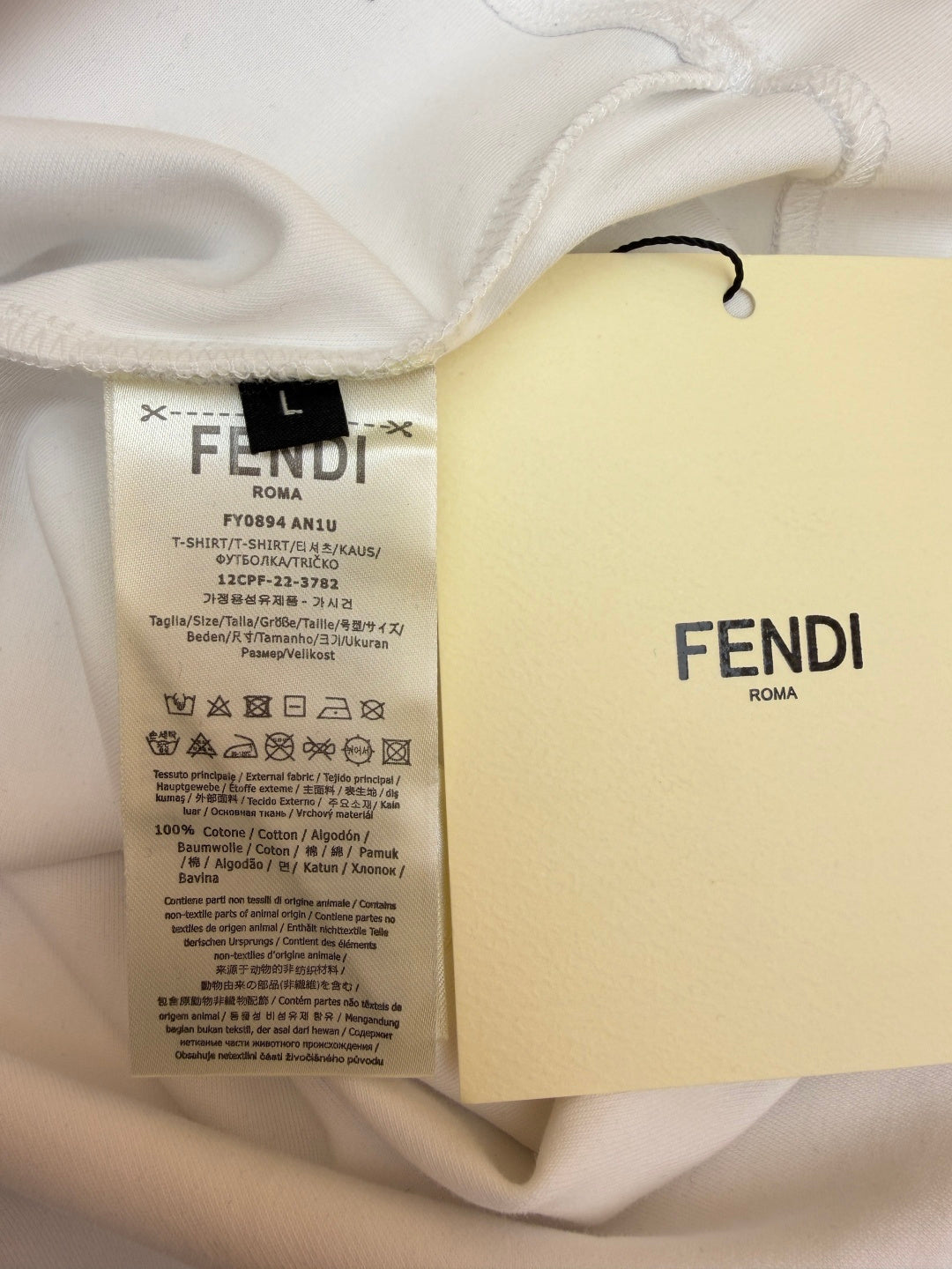 FENDI 26S SHORT SLEEVE T-SHIRT 208