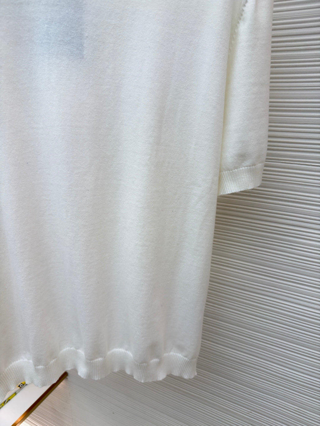 FENDI 26S SHORT SLEEVE KNIT 105