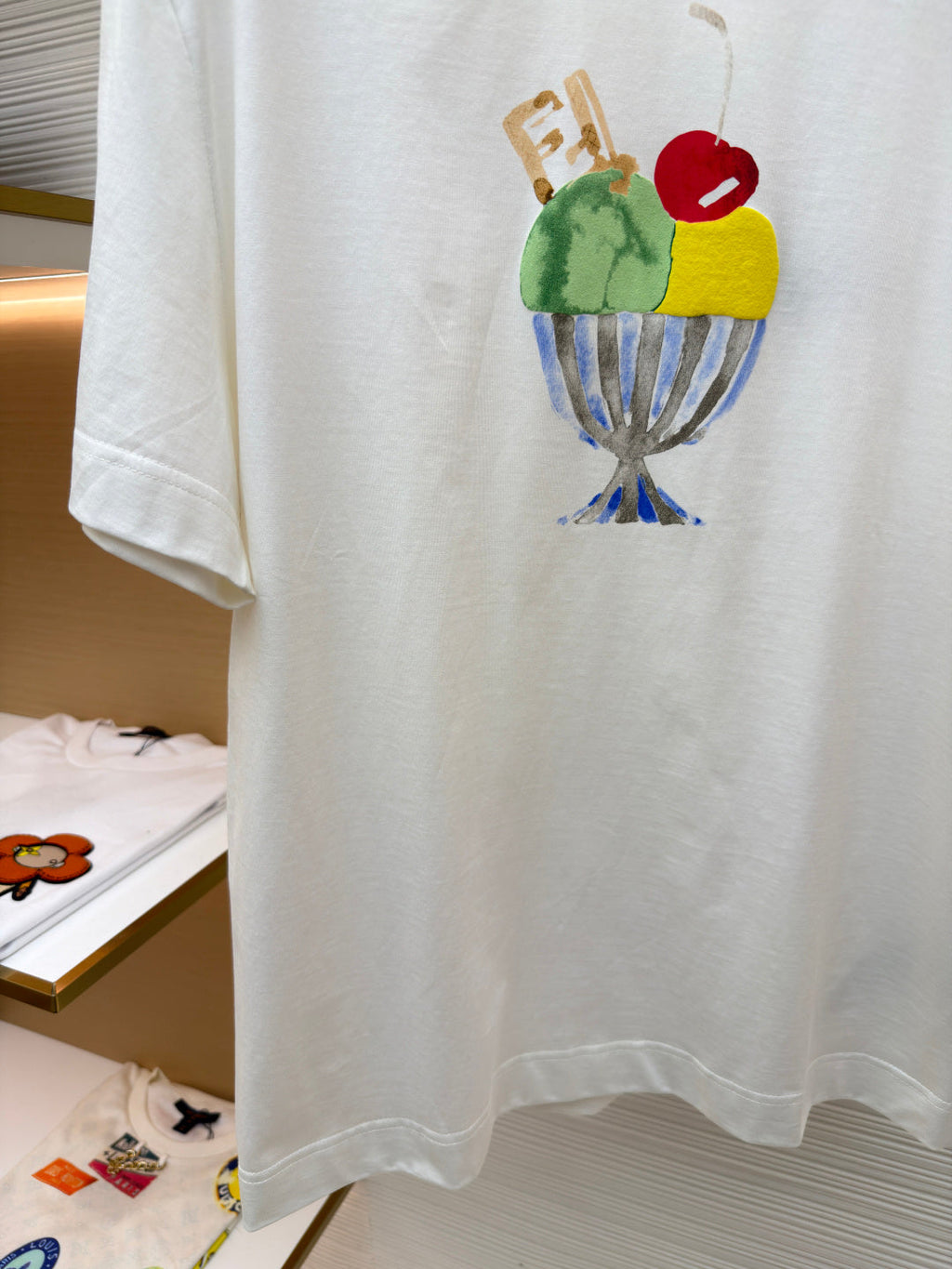 FENDI 26S SHORT SLEEVE T-SHIRT 076