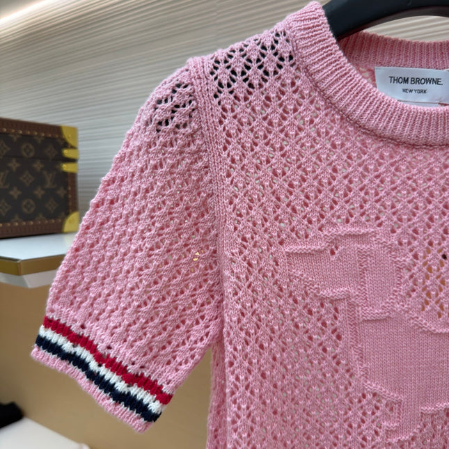 THOM 26S SHORT-SLEEVED KNIT TOP STYLE 157