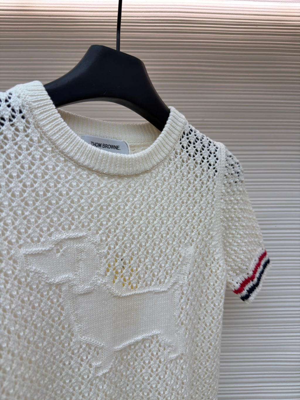 THOM 26S SHORT-SLEEVED KNIT TOP STYLE 156