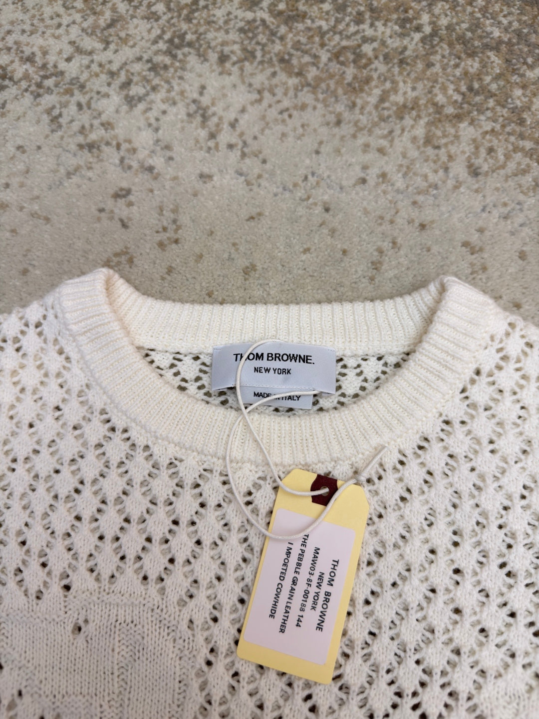 THOM 26S SHORT-SLEEVED KNIT TOP STYLE 156