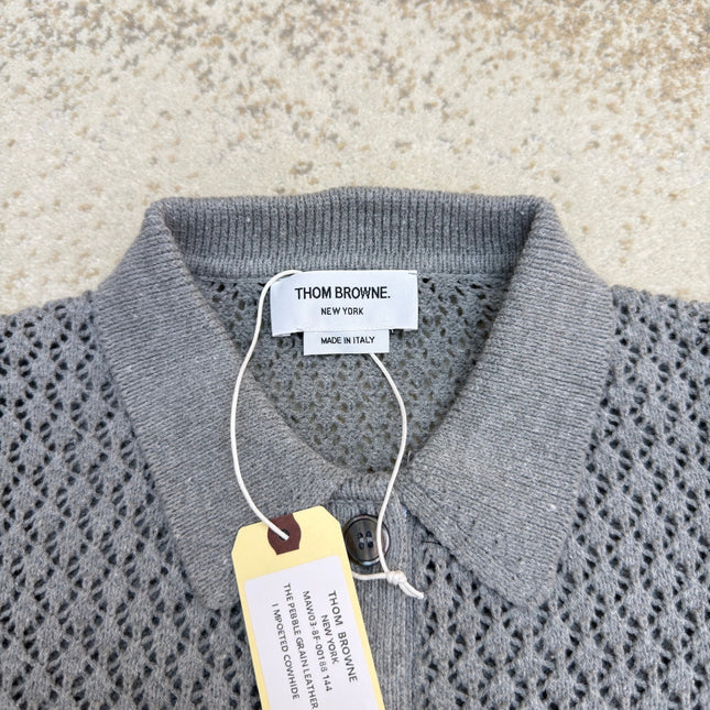 THOM 26S SHORT-SLEEVED KNIT POLO SHIRT STYLE 153