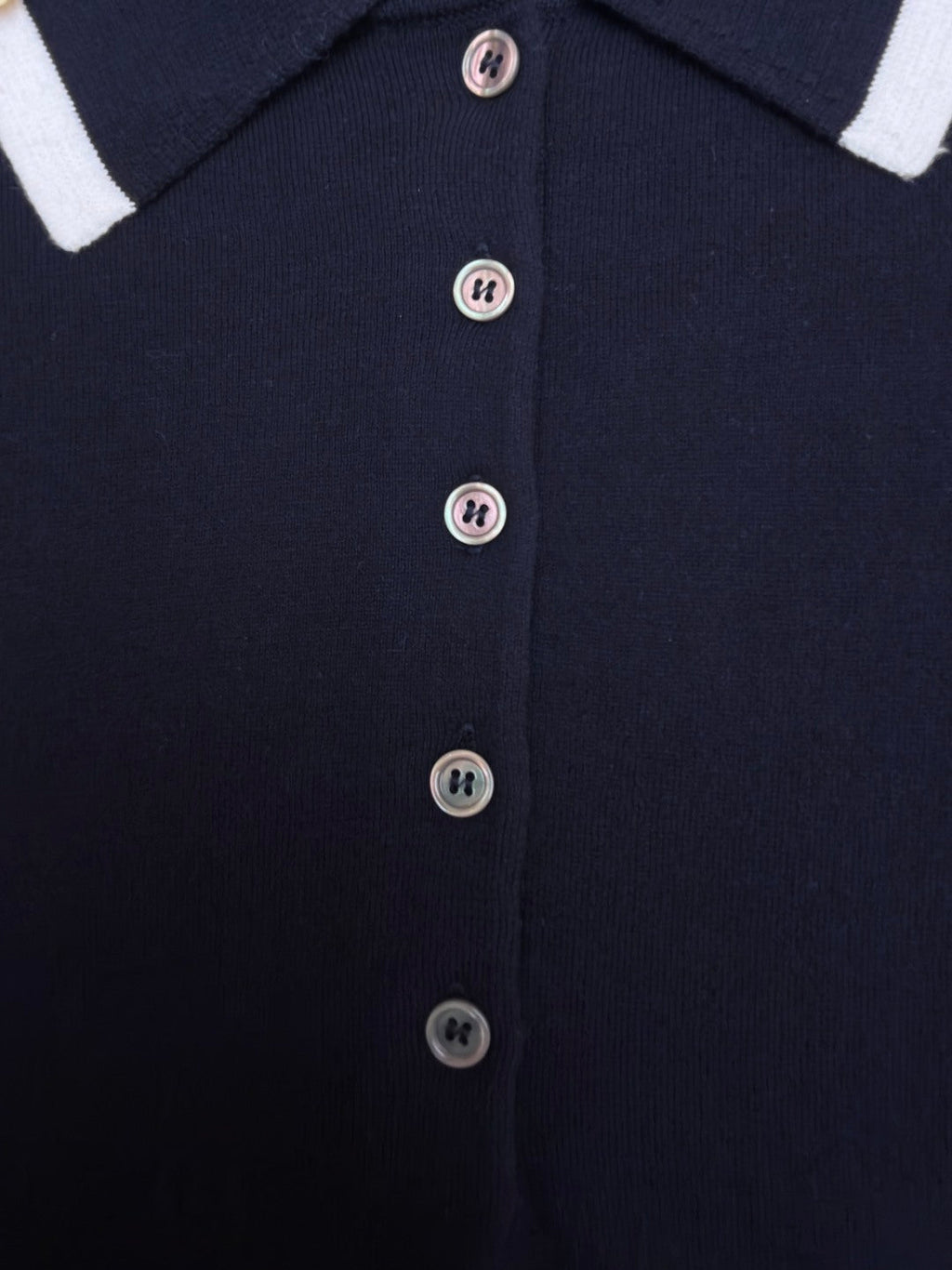 THOM 26S SHORT-SLEEVED KNIT POLO SHIRT STYLE 149