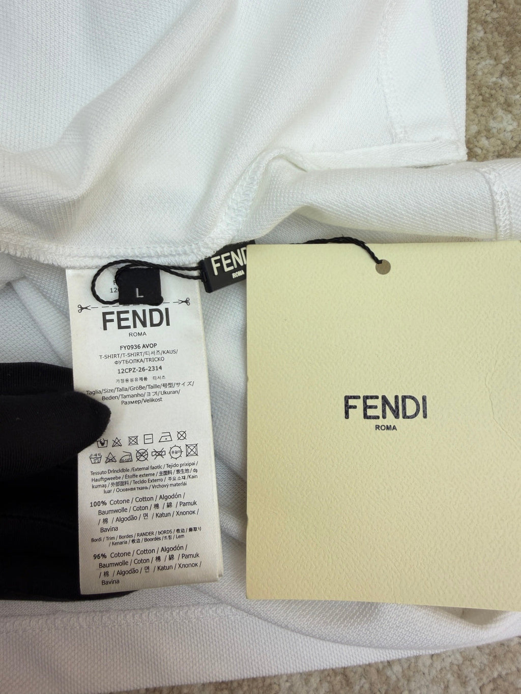FENDI 26S POLO SHIRT 117