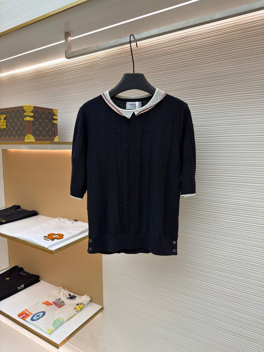 THOM 26S SHORT-SLEEVED SWEATER STYLE 134