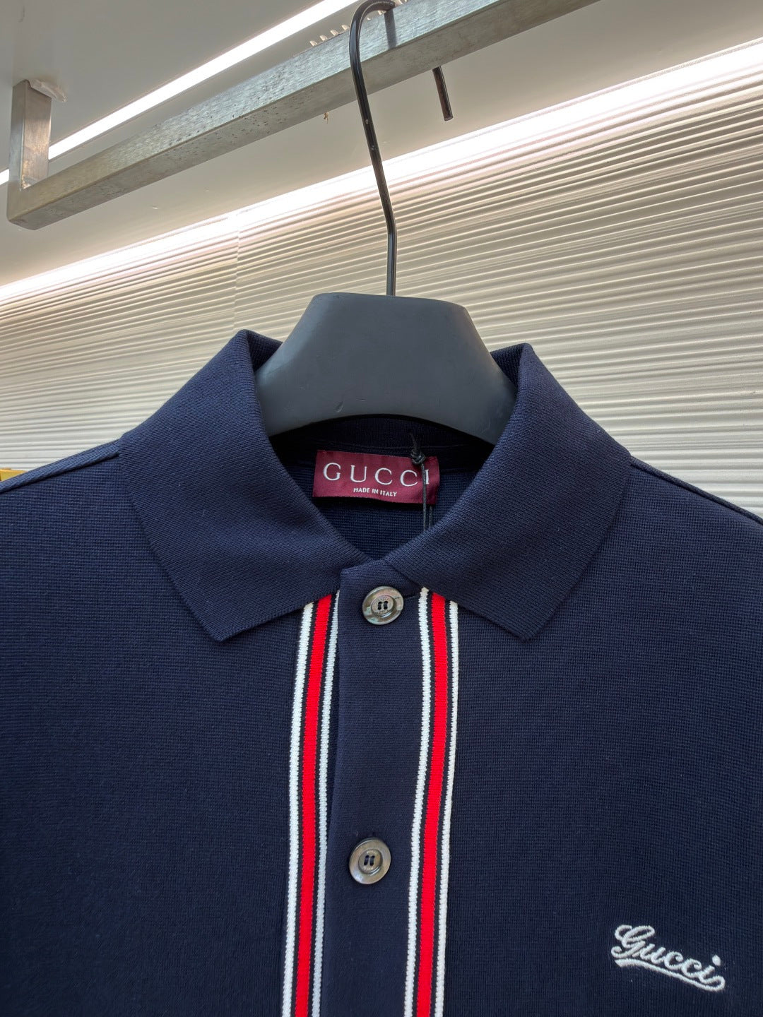 GUCCI 26S KNIT POLO CARDIGAN 293