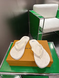 LV 26S THONG SANDALS IN WHITE EVA