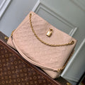 ANYTIME MM 42 IN NUDE PINK MONOGRAM EMPREINTE CALFSKIN