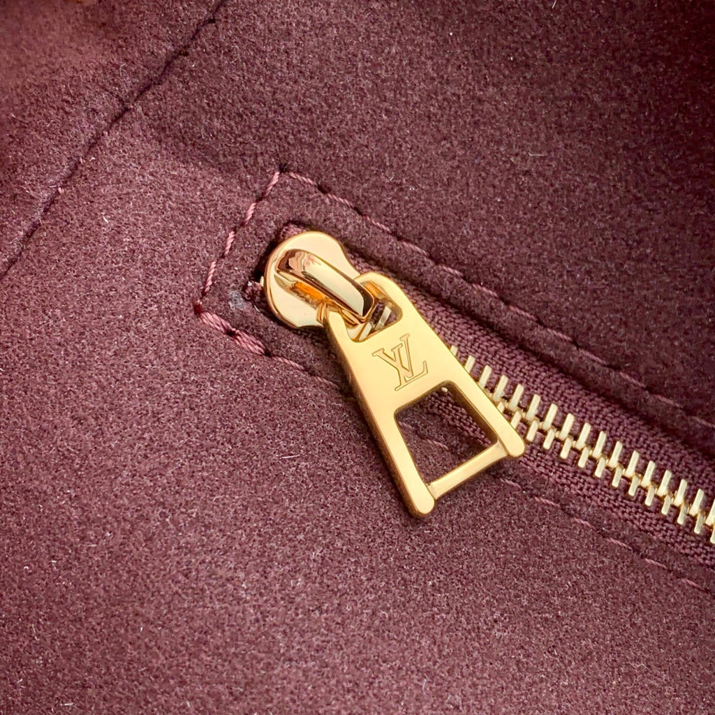 ANYTIME PM 34 IN ASH BROWN MONOGRAM EMPREINTE CALFSKIN