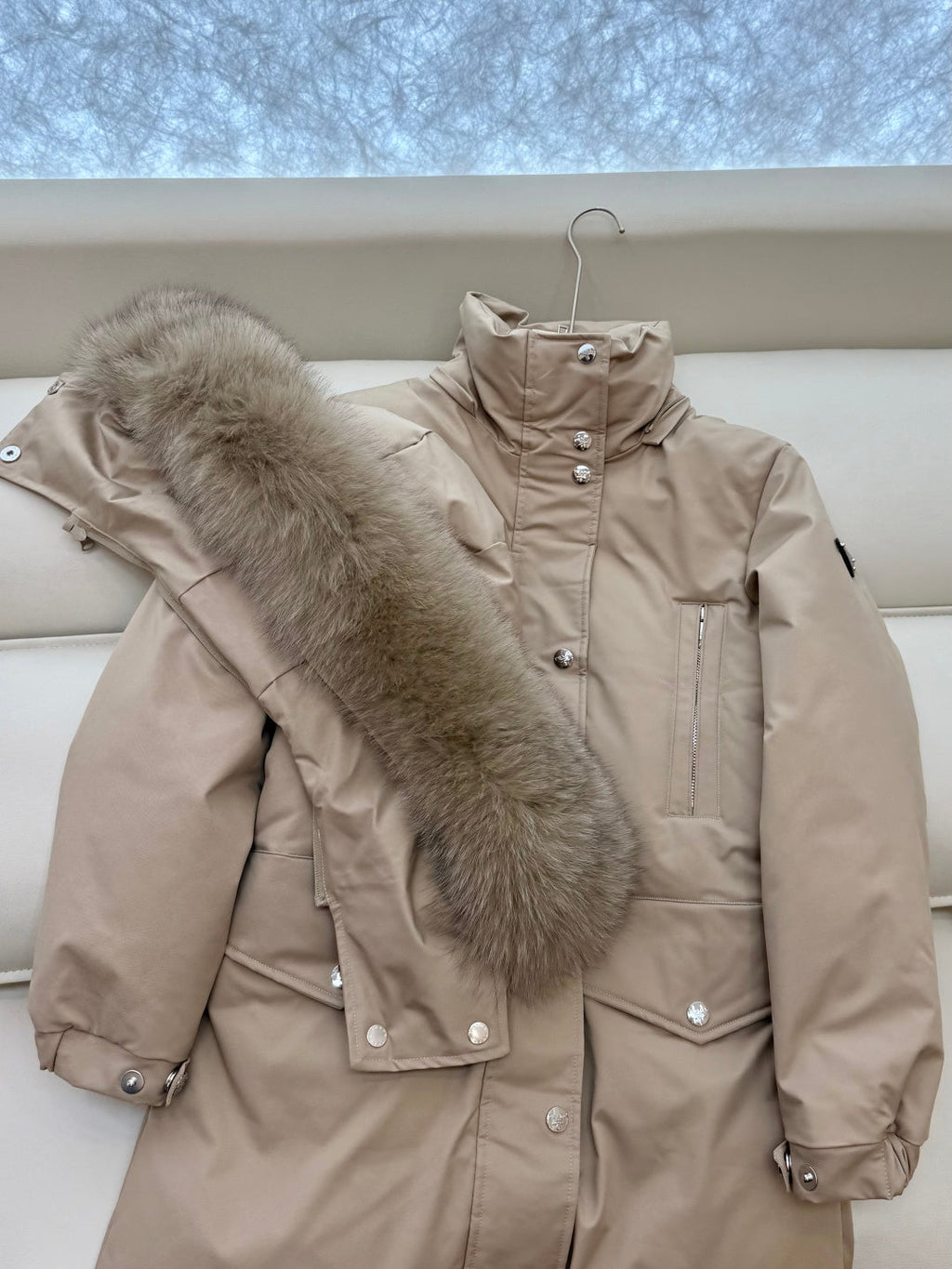 PRADA 25S LONG PUFFER JACKET 519