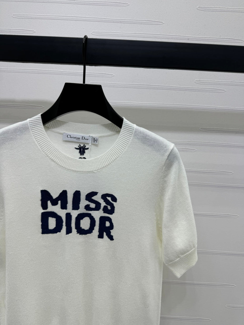 DIOR 25S MISS KNIT SHORT SLEEVE TOP 264242