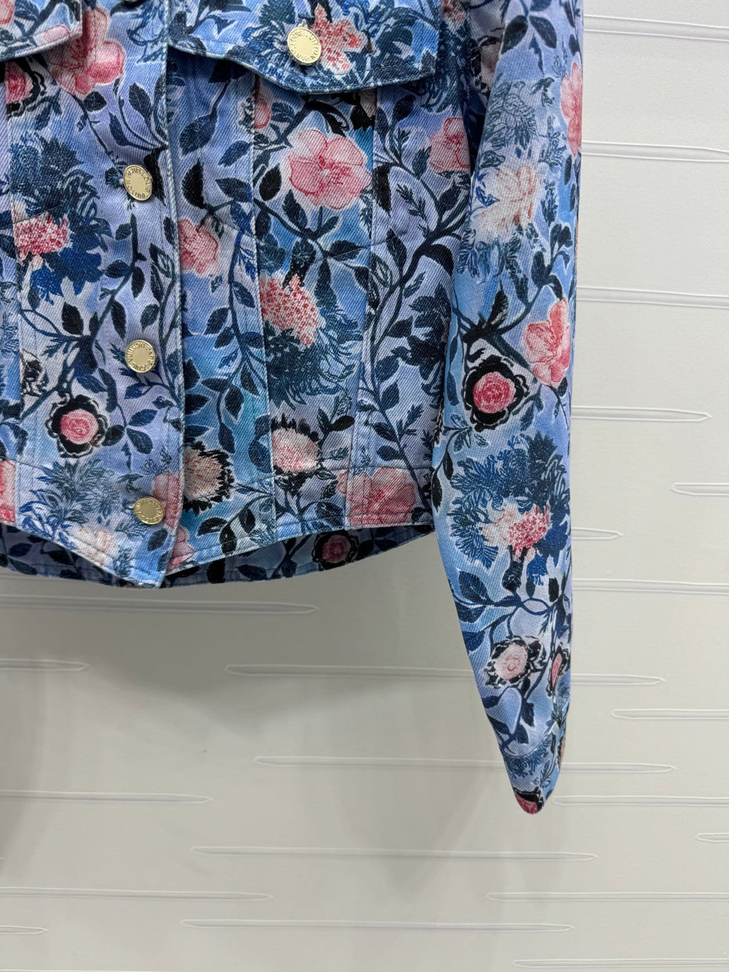 LV 25S PRINTED DENIM JACKET 264199